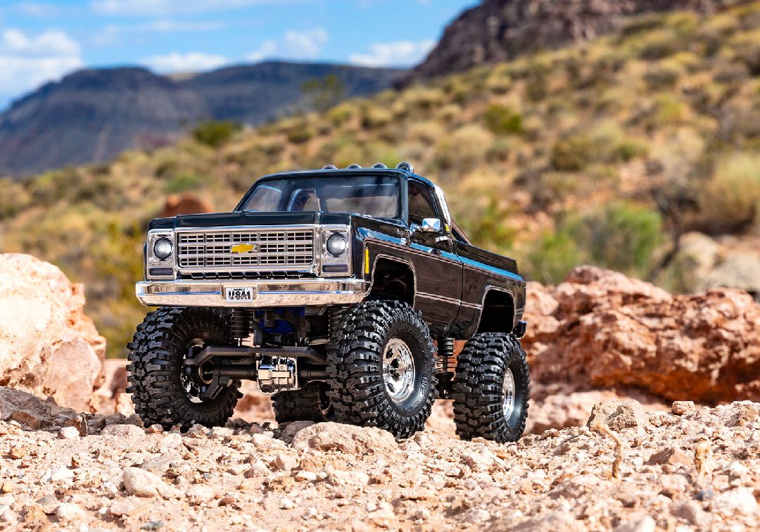 Traxxas 1/18 TRX-4M Chevrolet K10 High Trail 4x4 RTR - Black