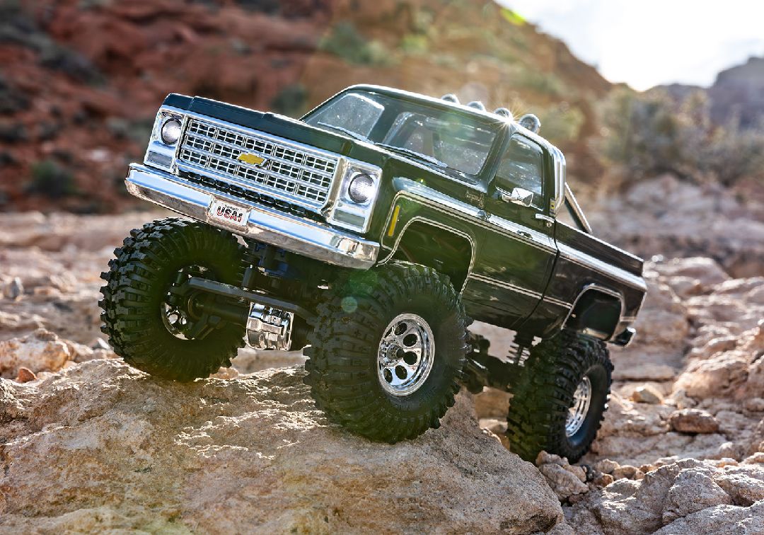 Traxxas 1/18 TRX-4M Chevrolet K10 High Trail 4x4 RTR - Black