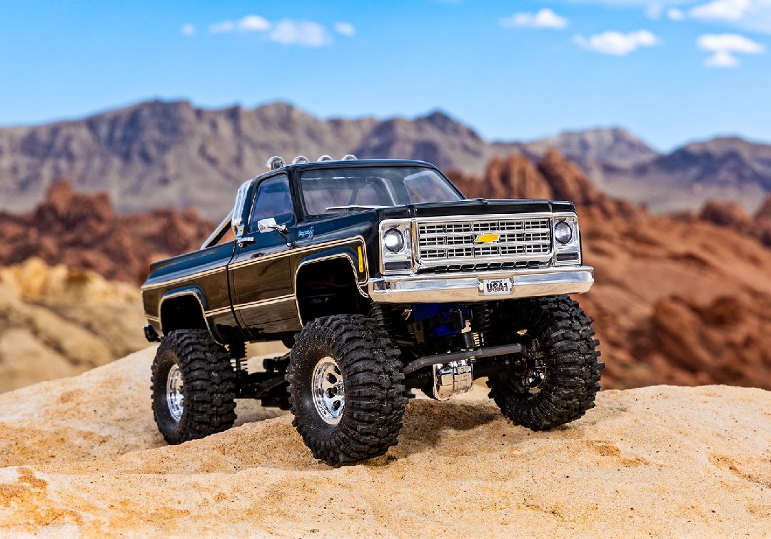 Traxxas 1/18 TRX-4M Chevrolet K10 High Trail 4x4 RTR - Black