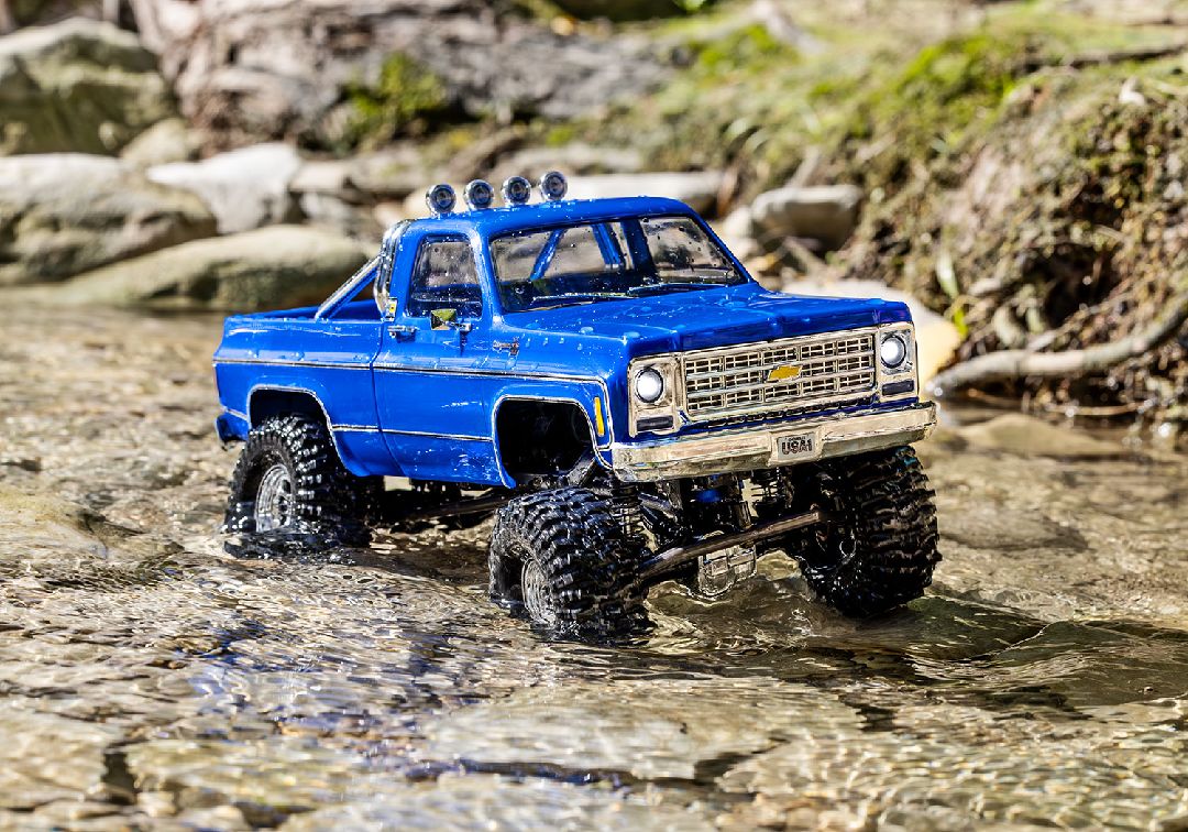 Traxxas 1/18 TRX-4M Chevrolet K10 High Trail 4x4 RTR - Blue