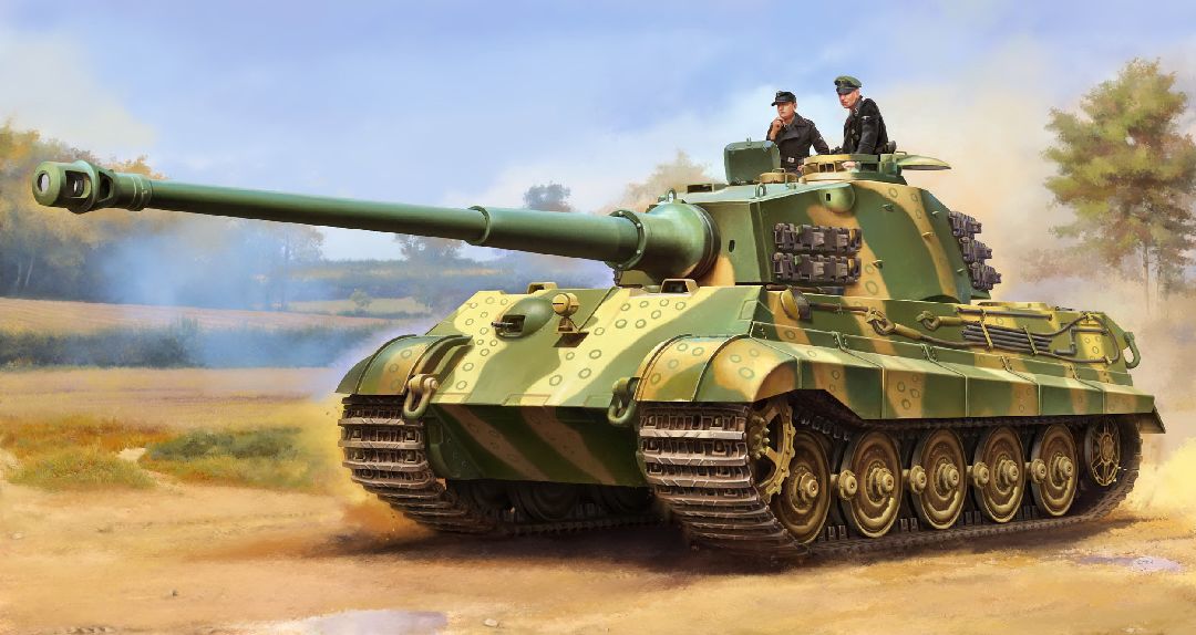 Trumpeter 1/16 Pz.Kpfw.VI Sd.Kfz.182 Tiger II (Henschel 105mm)